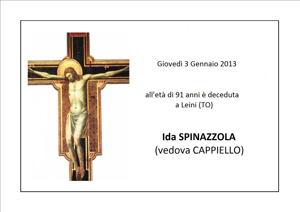 manifesto-funebre Ida SPINAZZOLA