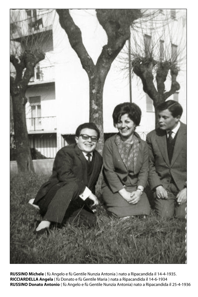 122 RUSSINO Michele, RICCIARDELLA Angela (1934) e RUSSDonato Antonio