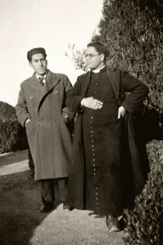 60 FOTO 3 D Luigi Gentile - Don Michele Sinisi - anni venti (NUOVA)