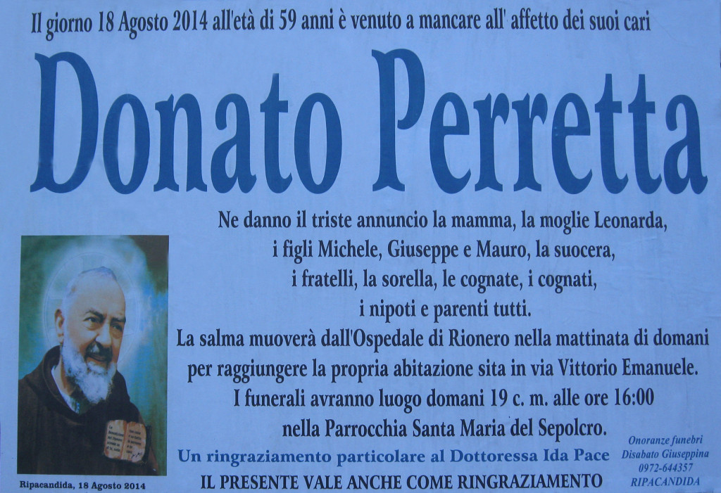 PERRETTA DONATO