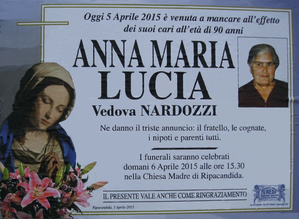 LUCIA Anna Maria