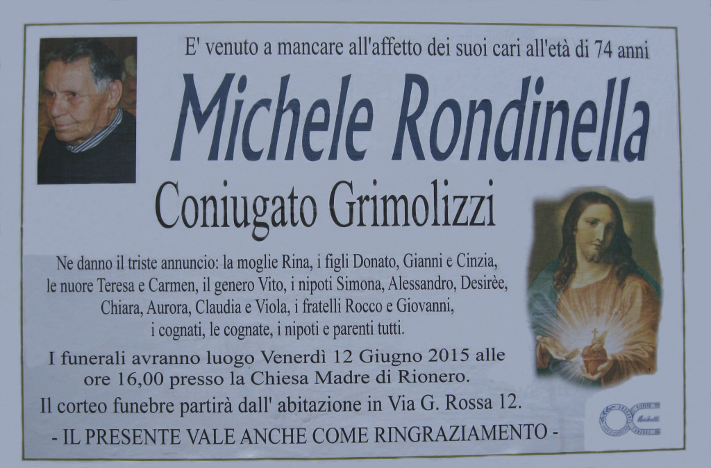 RONDINELLA Michele
