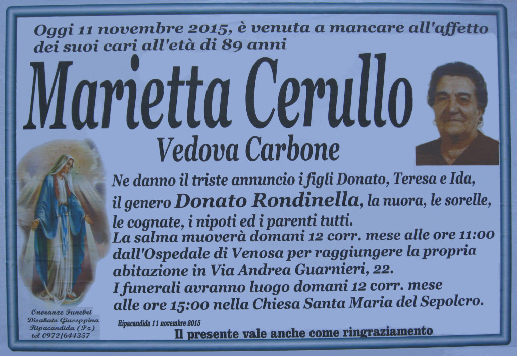 CERULLO Marietta
