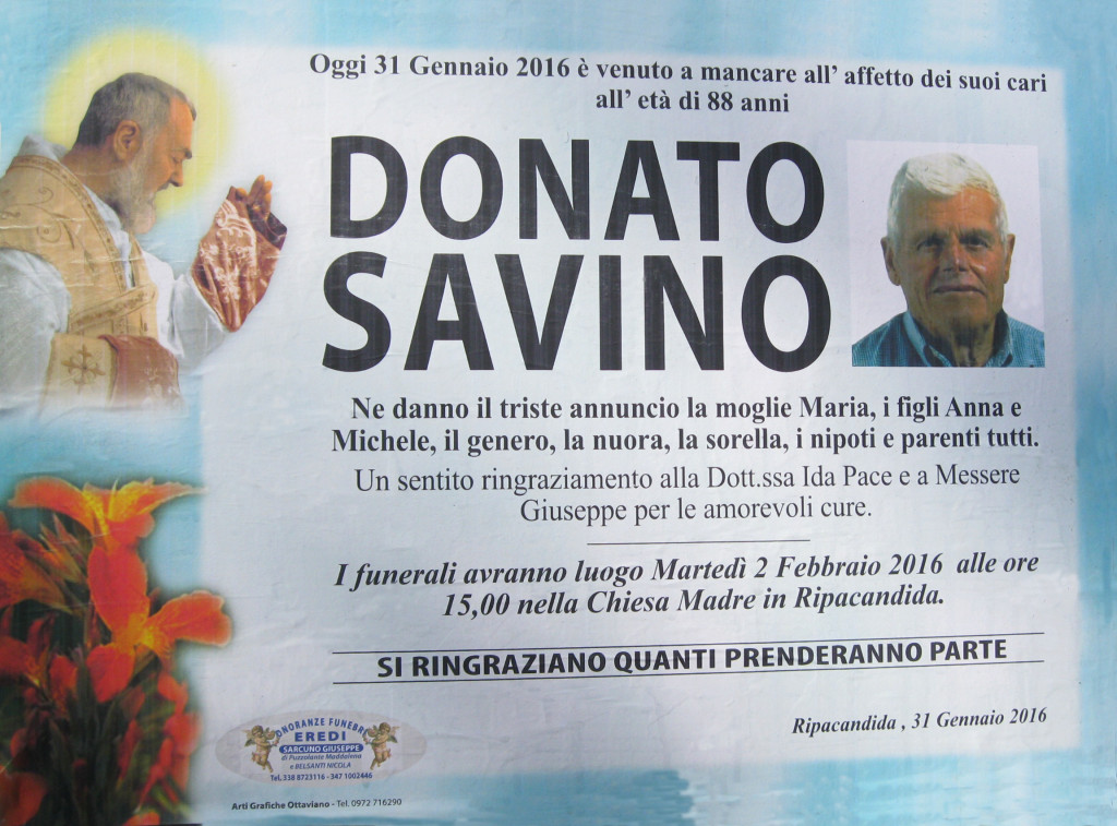 SAVINO Donato (31-01-2016)