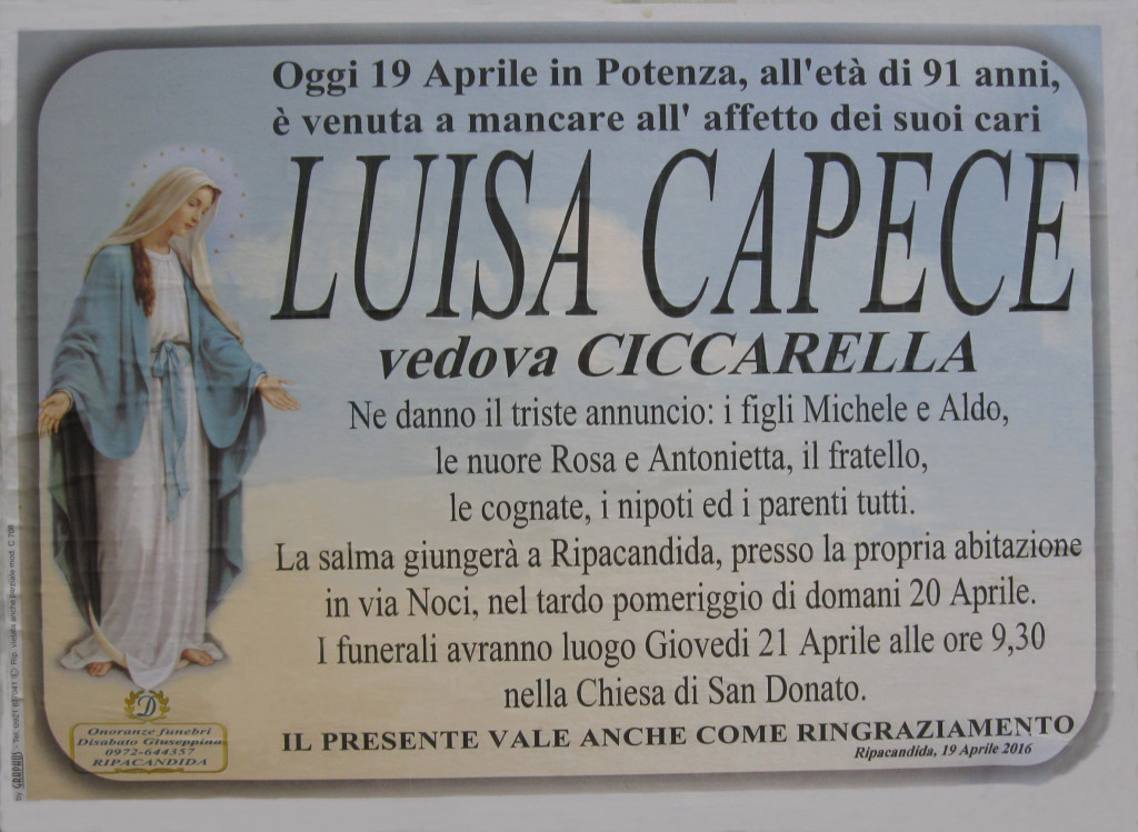 CAPECE Luisa